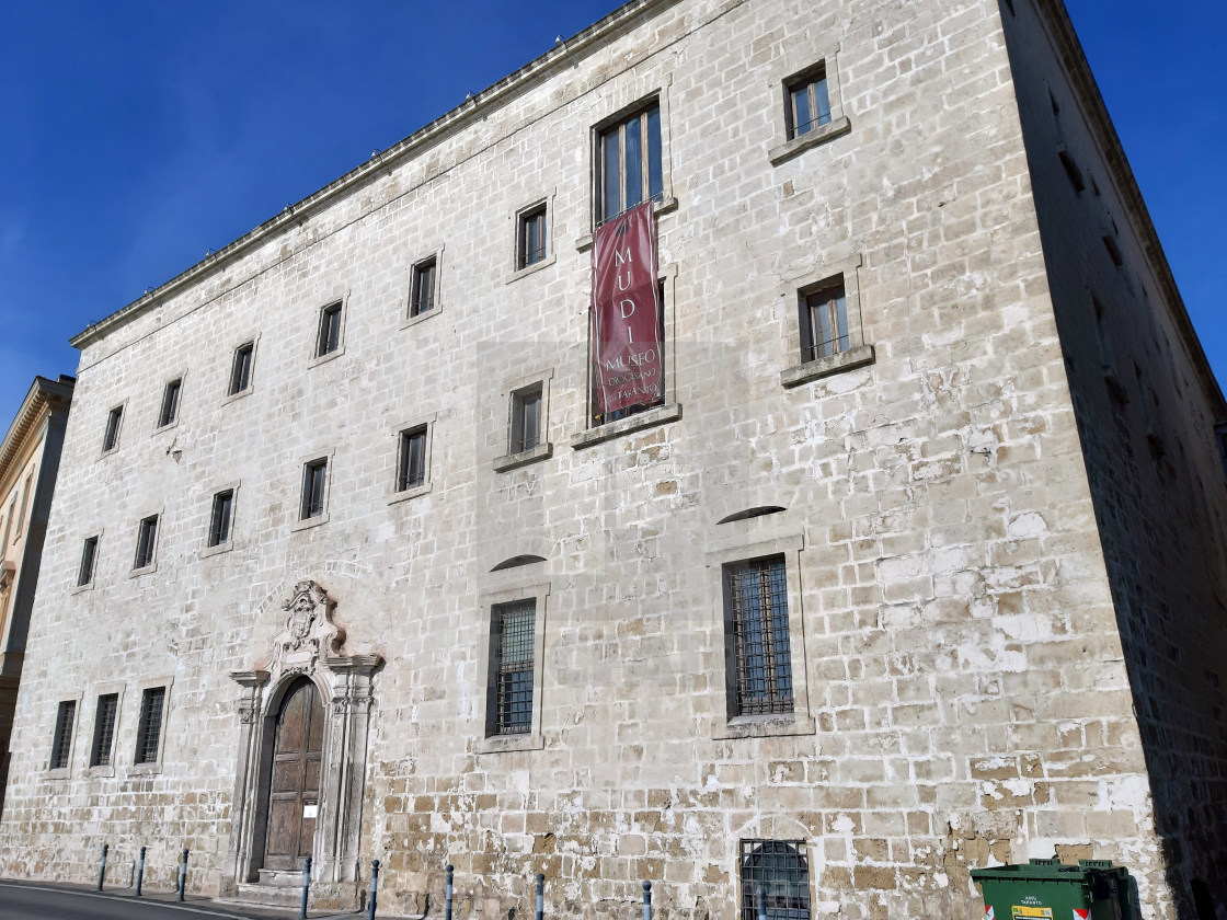 "Taranto - Palazzo del MuDi" stock image