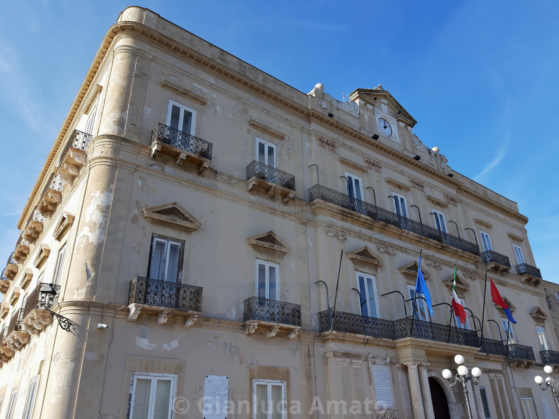 "Taranto - Palazzo del Municipio" stock image