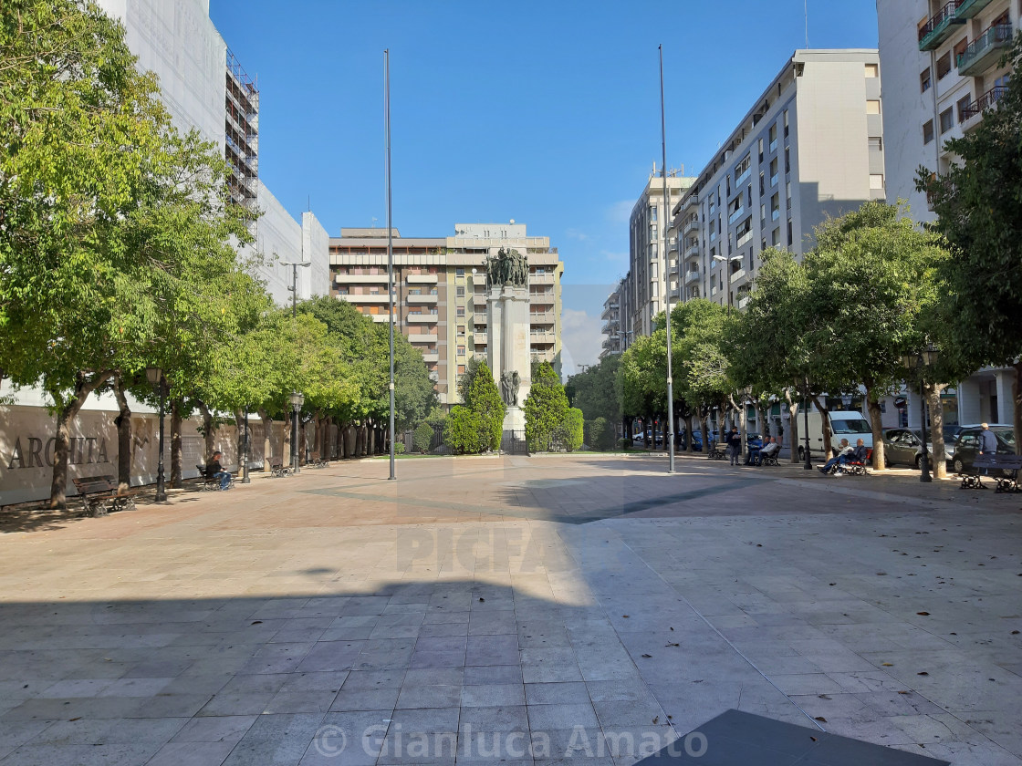 "Taranto - Piazza della Vittoria" stock image