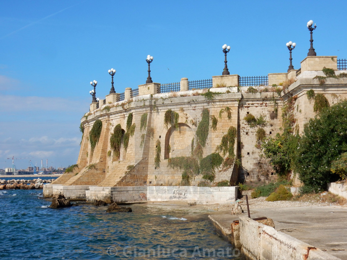 "Taranto - Rotonda costiera" stock image