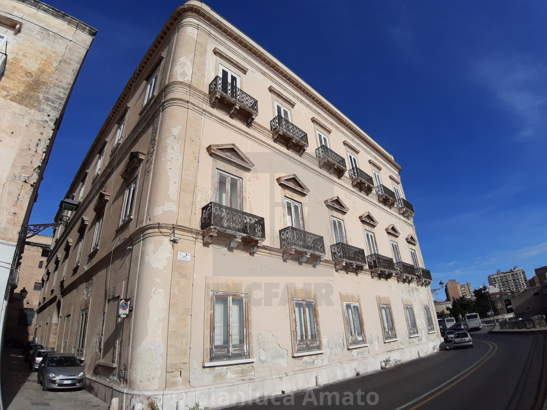 "Taranto - Scorcio del Municipio" stock image