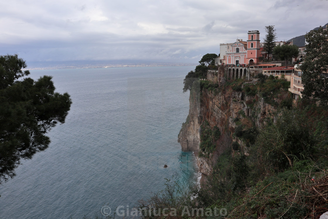 "Vico Equense - Chiesa della SS. Annunziata" stock image