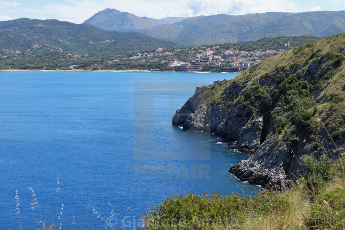 "Palinuro – Costiera da Torre Tauriello" stock image