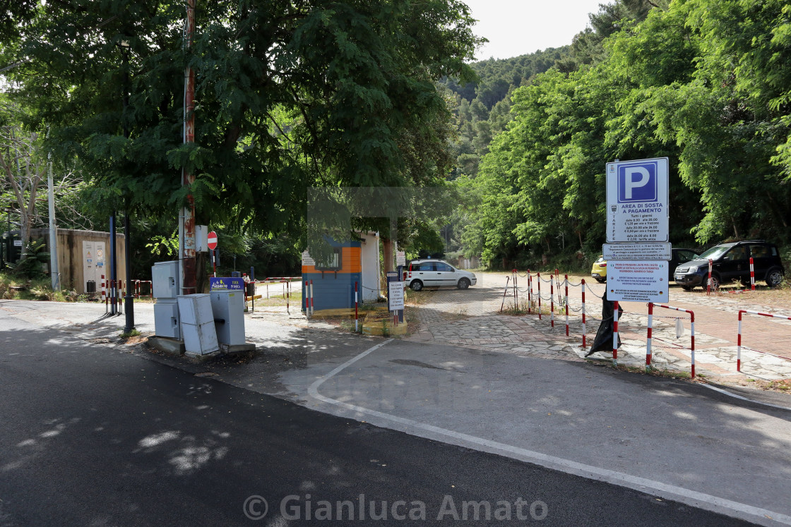 "Palinuro – Parcheggio del porto" stock image