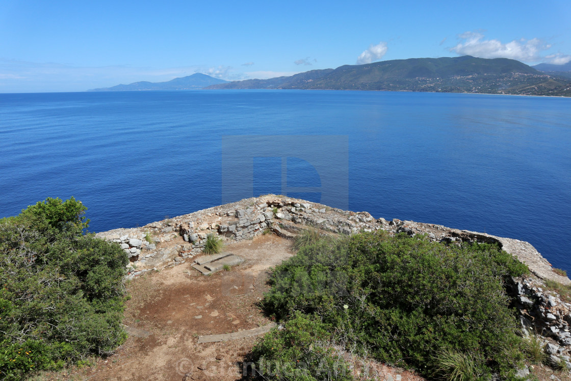 "Palinuro – Punta del Fortino" stock image