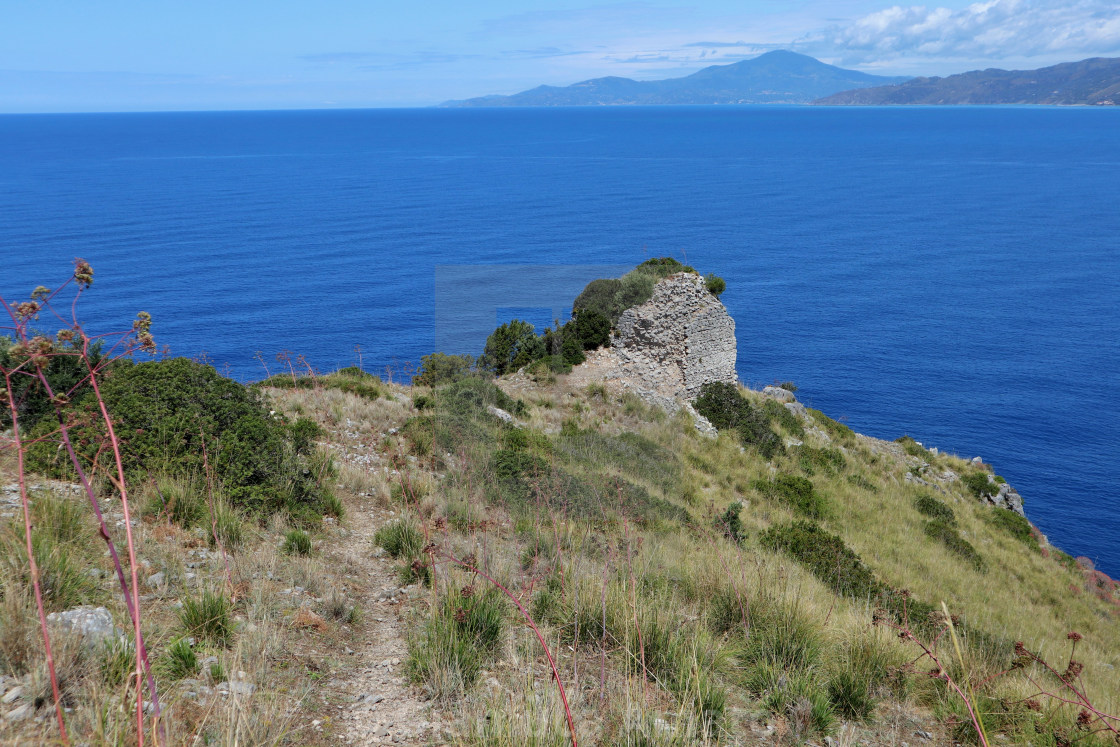 "Palinuro – Torre Quaglia" stock image