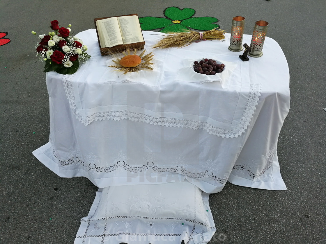 "Paduli - Altare sul viale" stock image