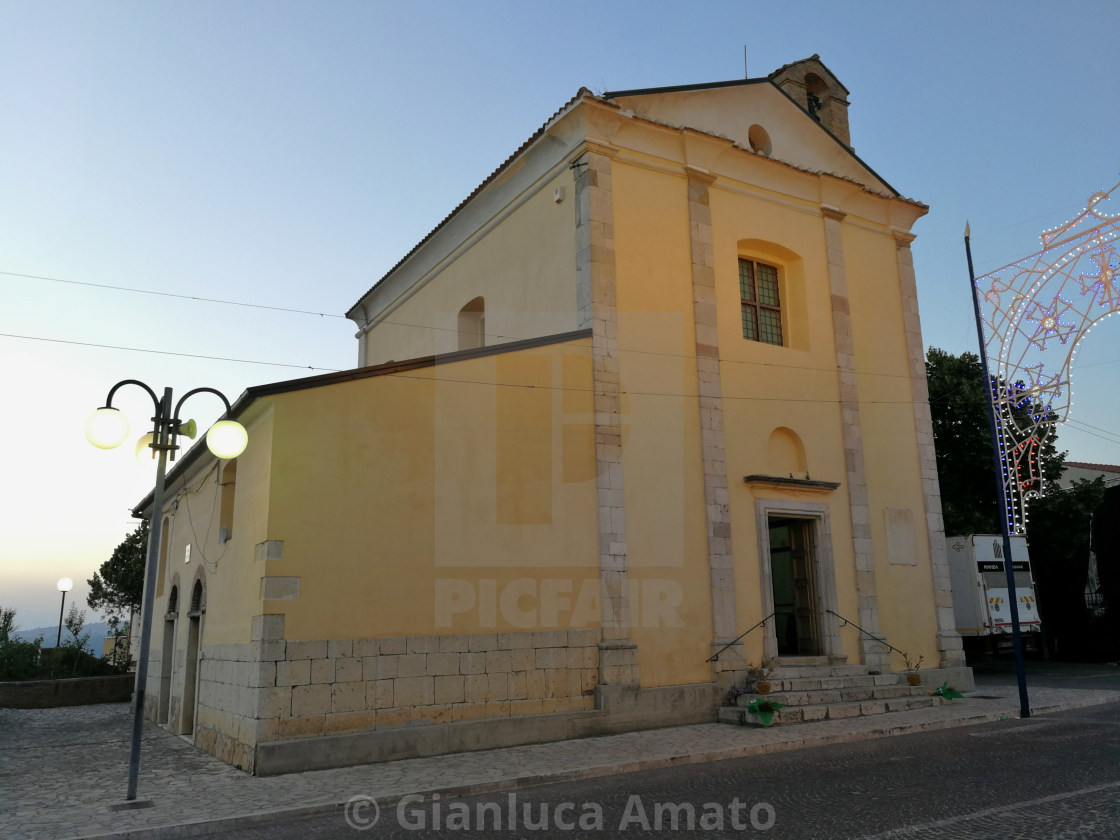 "Paduli - Chiesa di San Giovanni Battista" stock image