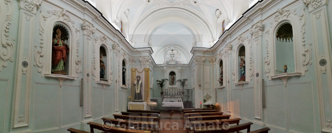 "Paduli - Panoramica di San Giovanni Battista" stock image