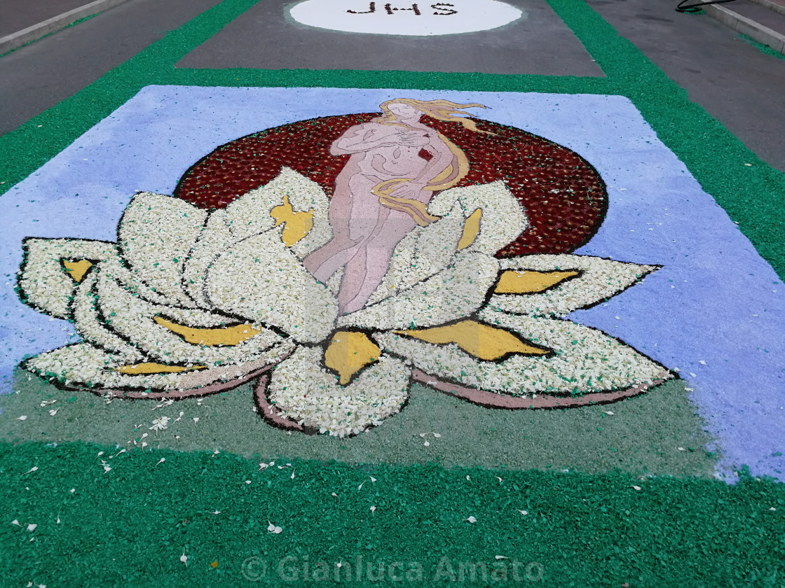 "Paduli - Venere di fiori" stock image