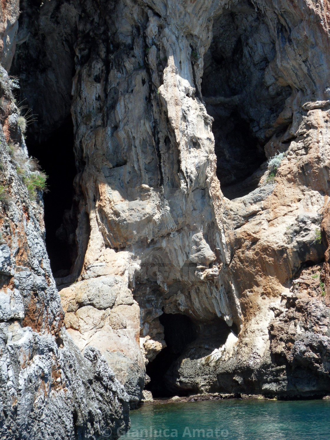 "Marina di Camerota - Grotta delle Salsicce" stock image