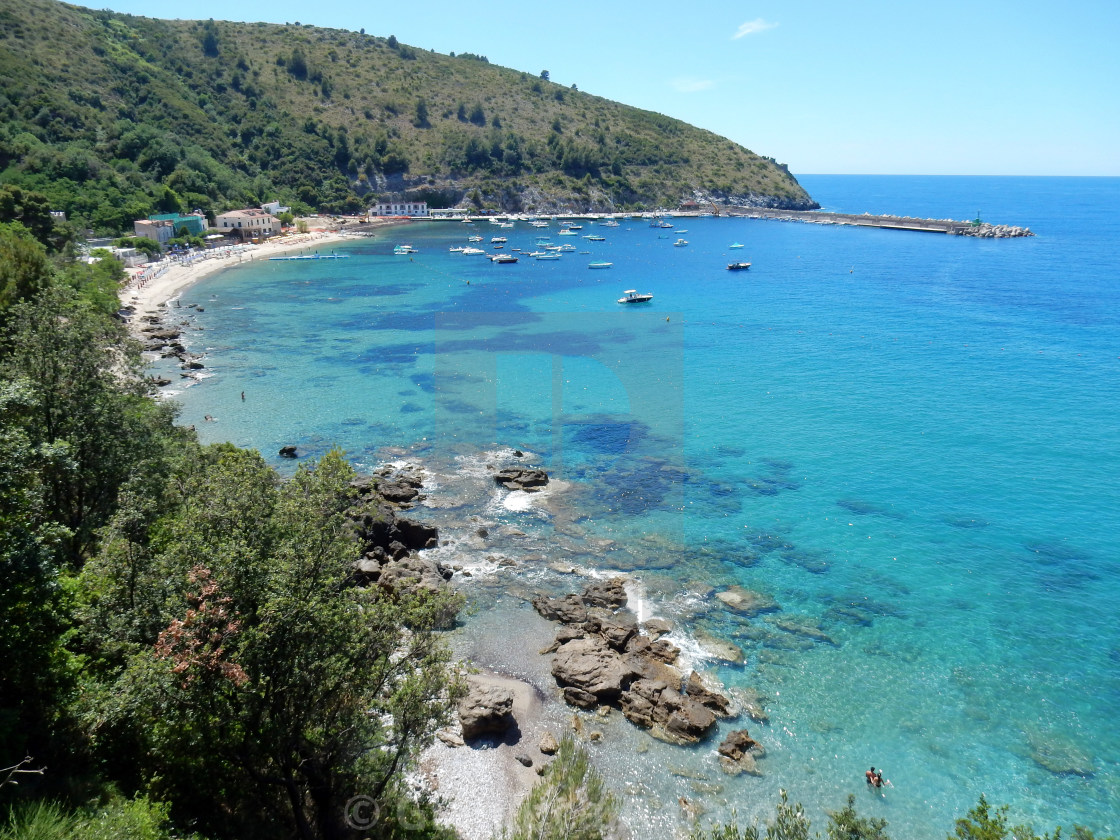 "Palinuro - Baia del porto" stock image