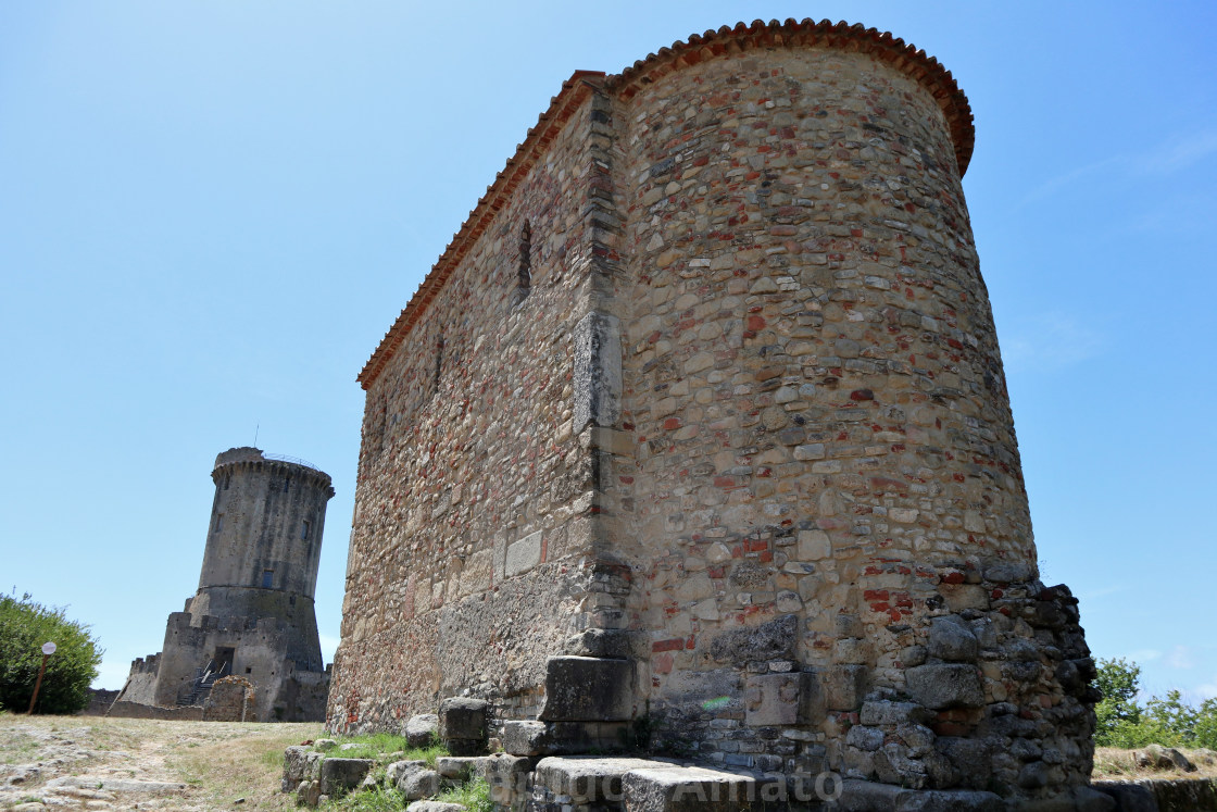 "Velia - Abside della Cappella Palatina" stock image