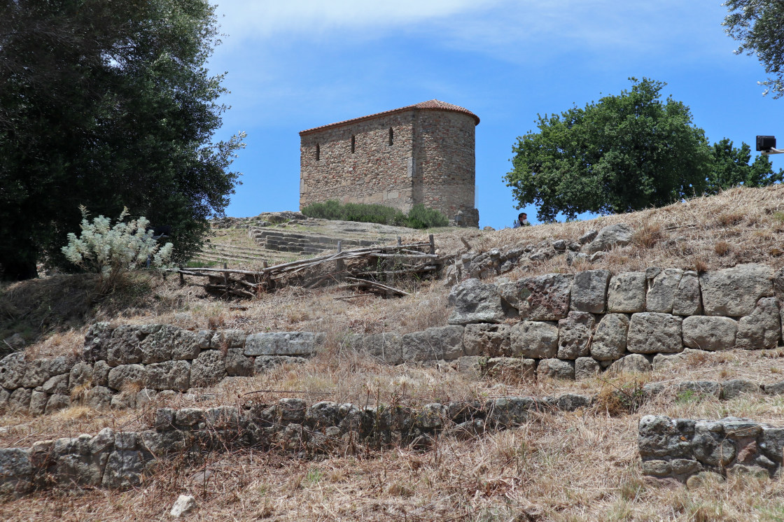 "Velia - Cappella Palatina del parco archeologico" stock image