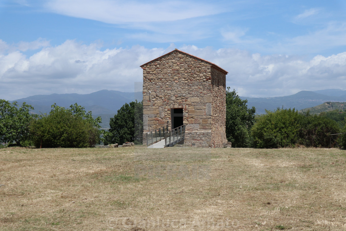 "Velia - Cappella Palatina sull'acropoli" stock image