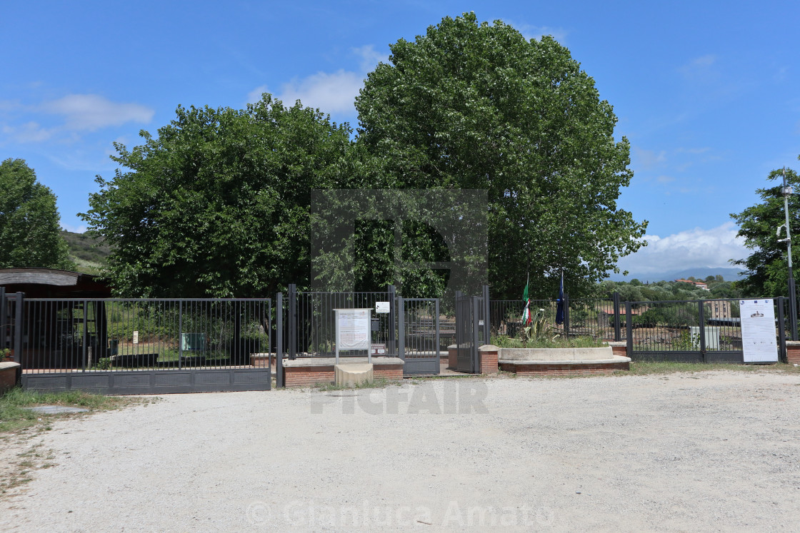 "Parco Archeologico di Velia" stock image