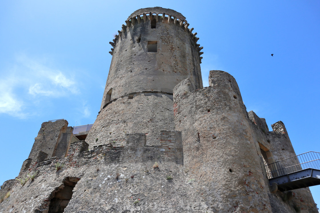 "Velia - La torre angioina" stock image