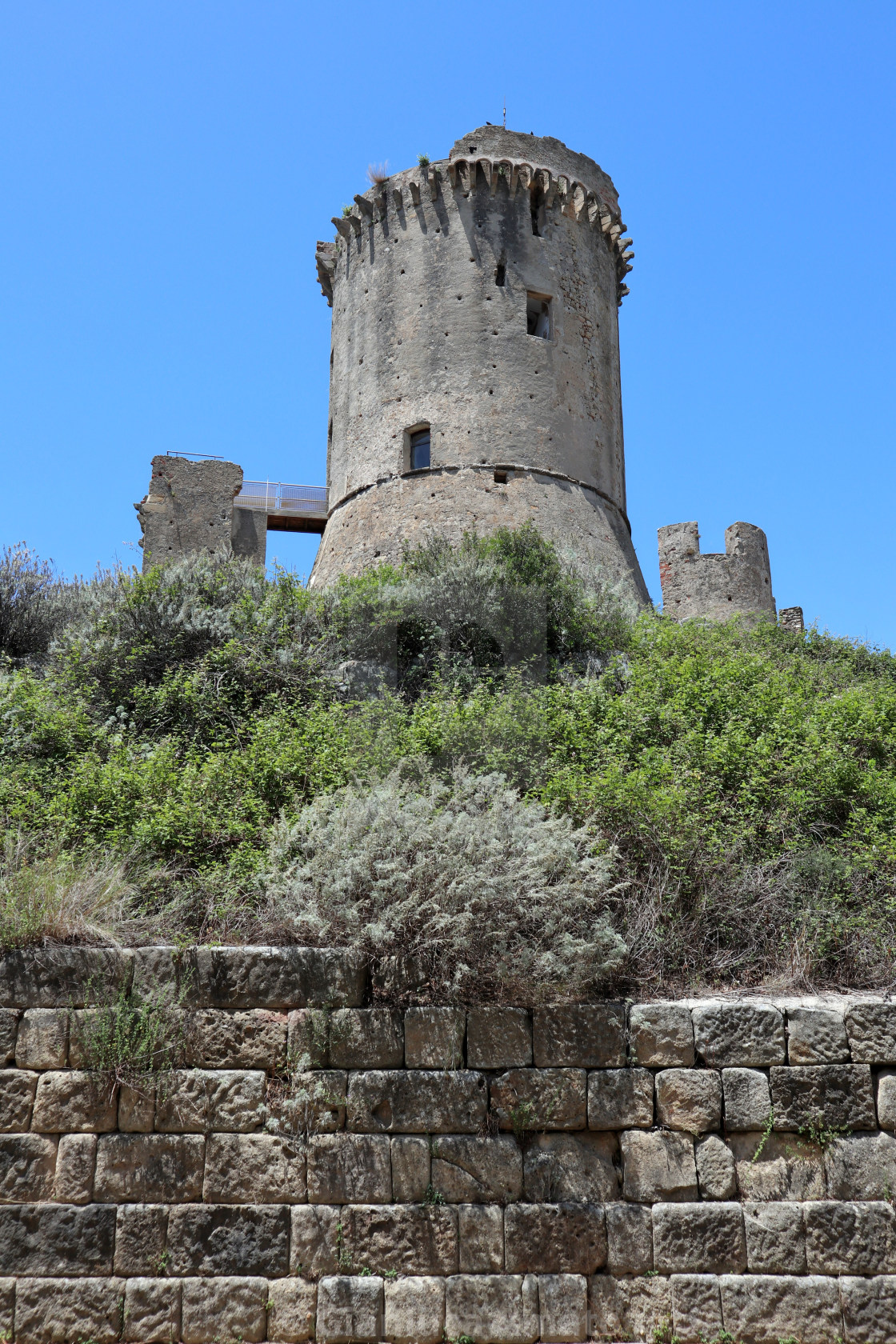 "Velia - Torre medioevale" stock image