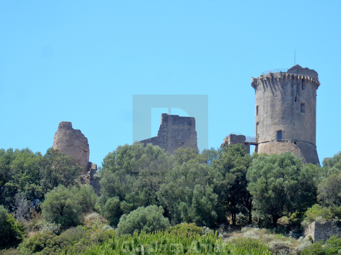 "Velia - Torri del Parco Archeologico" stock image