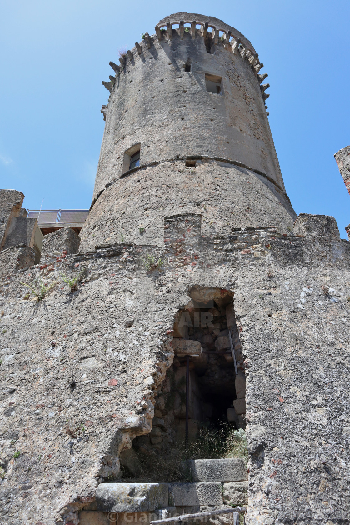 "Velia - Varco nella torre angioina" stock image