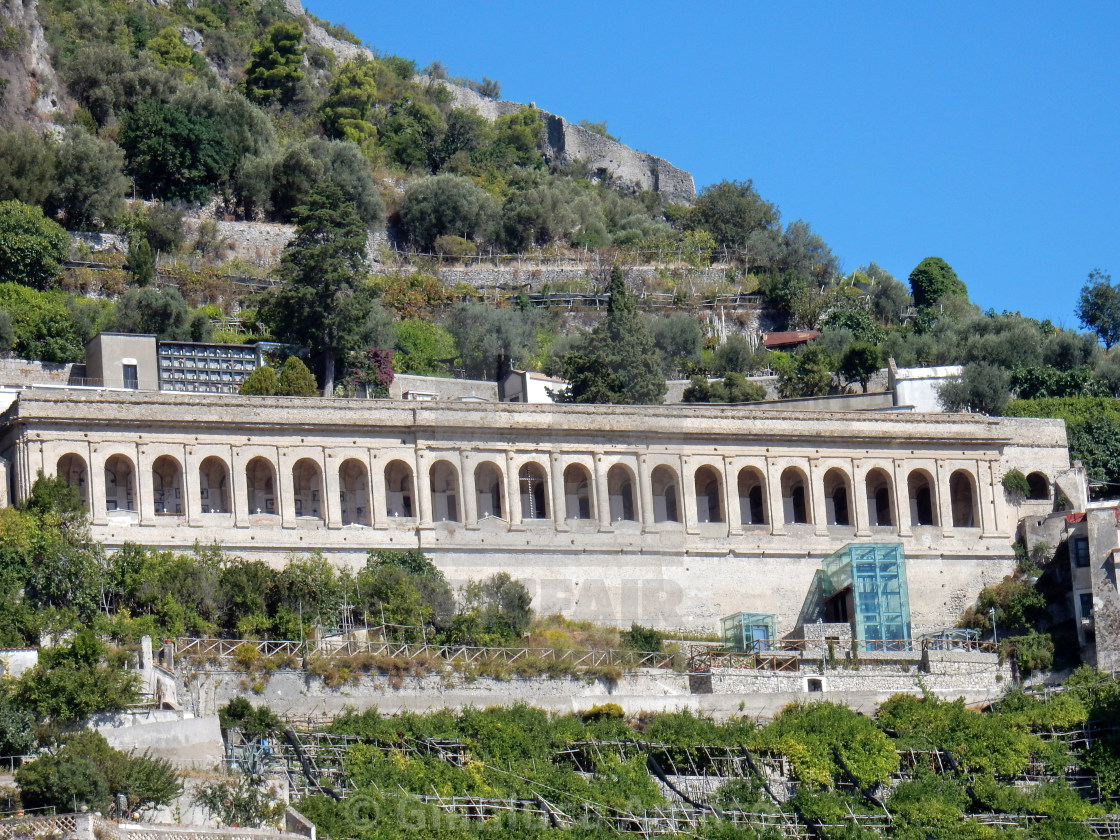 "Amalfi - Cimitero monumentale" stock image