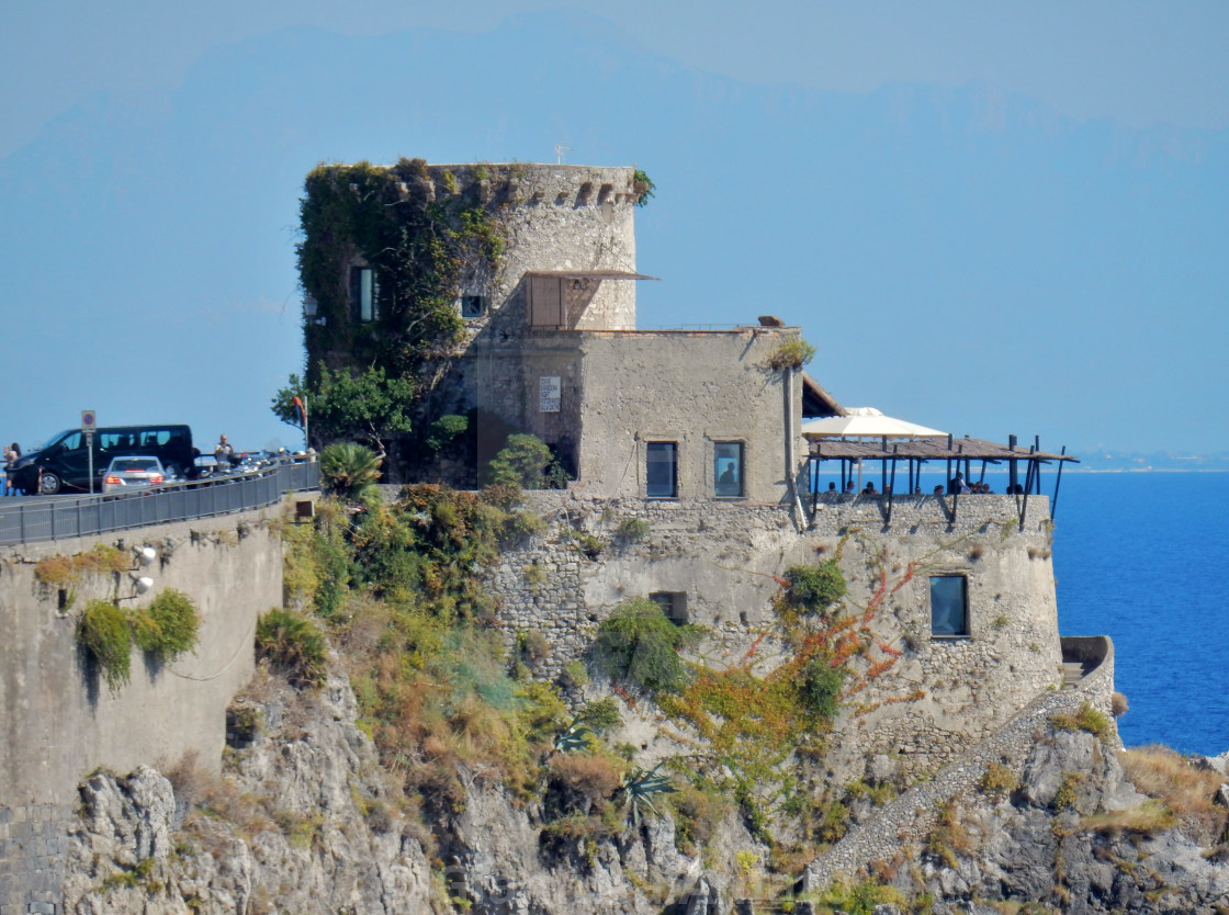 "Amalfi - La Torre Saracena" stock image