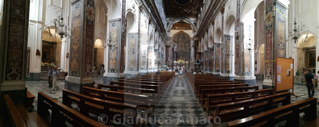 "Amalfi - Panoramica del duomo" stock image