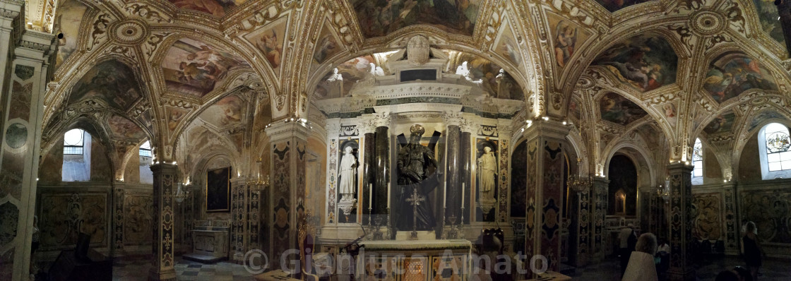 "Amalfi - Panoramica della cripta del duomo" stock image