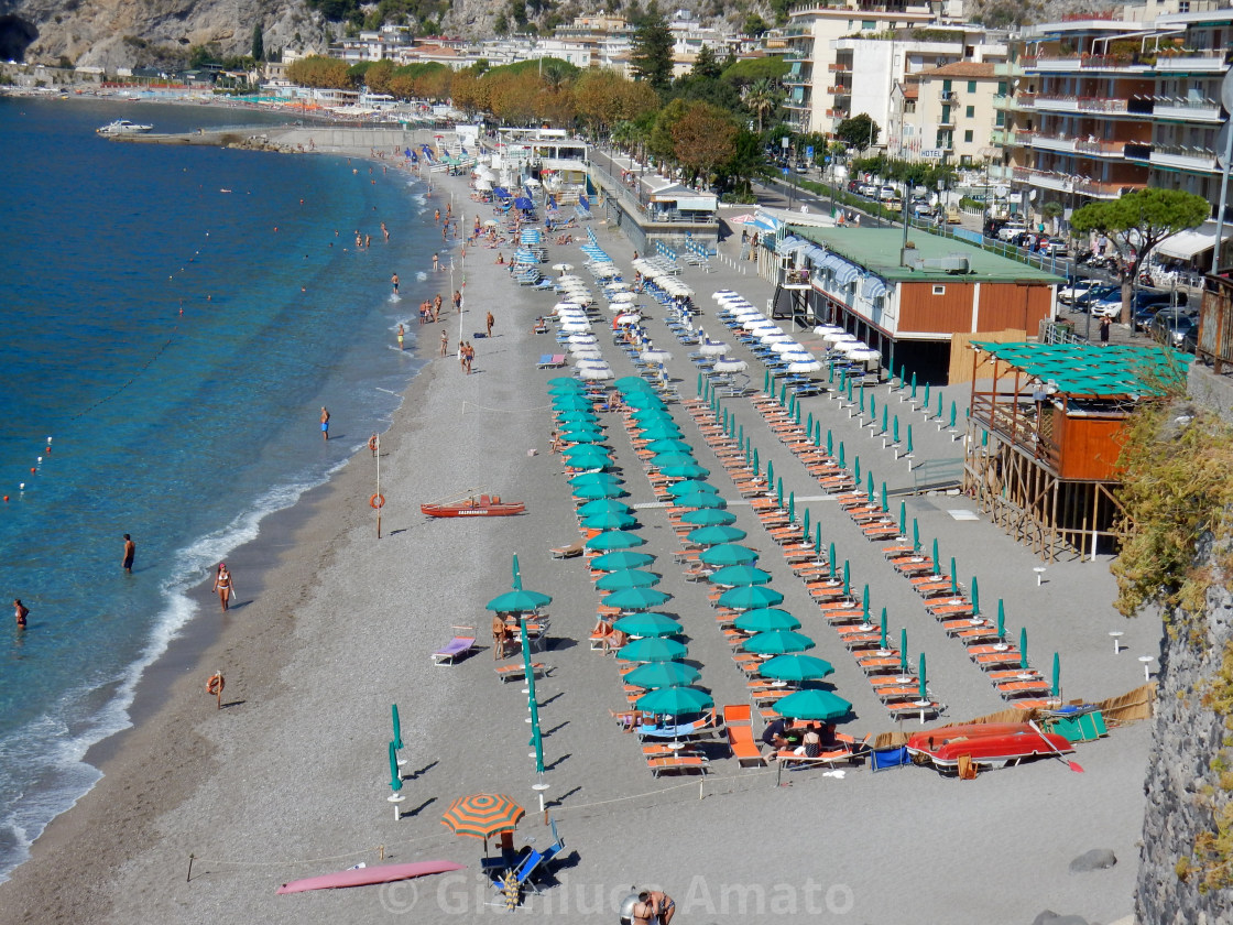 "Maiori - Spiagge settembrine" stock image