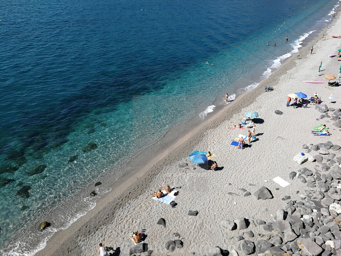 "Spiaggia di Maiori" stock image