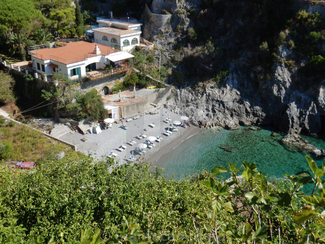 "Maiori - Spiaggia Salicerchie" stock image