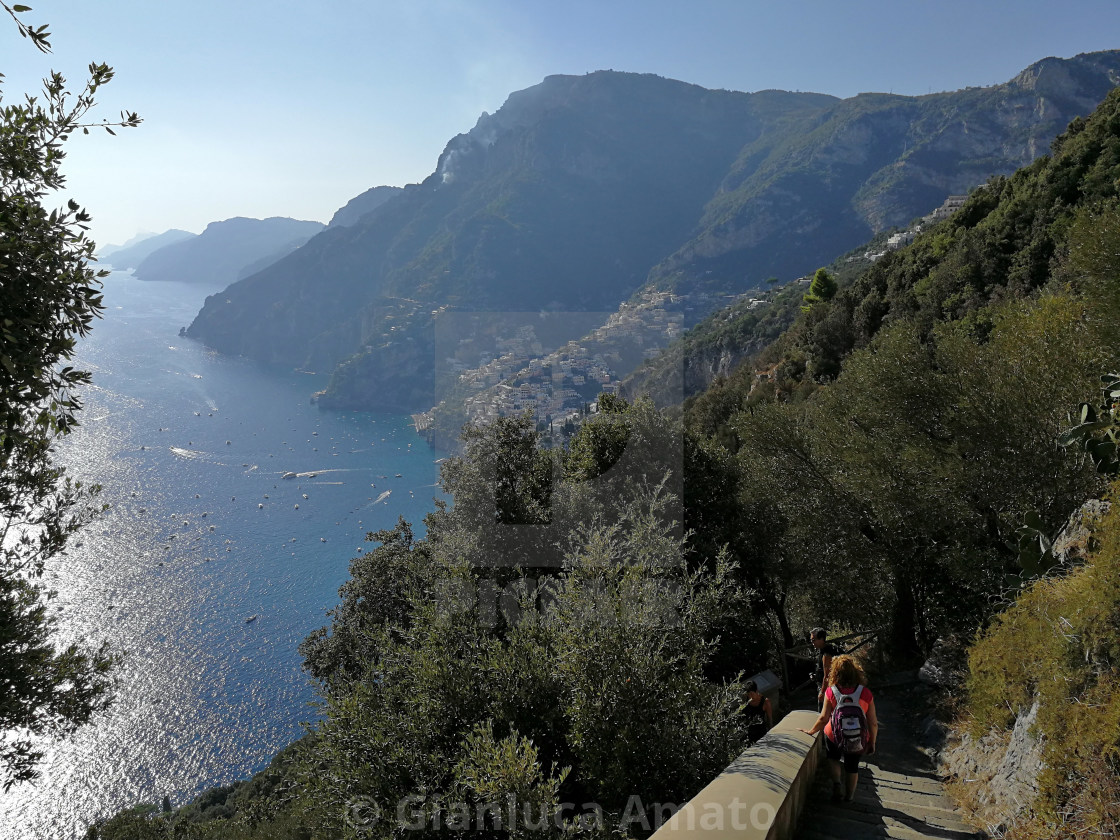 "Scale per Positano" stock image