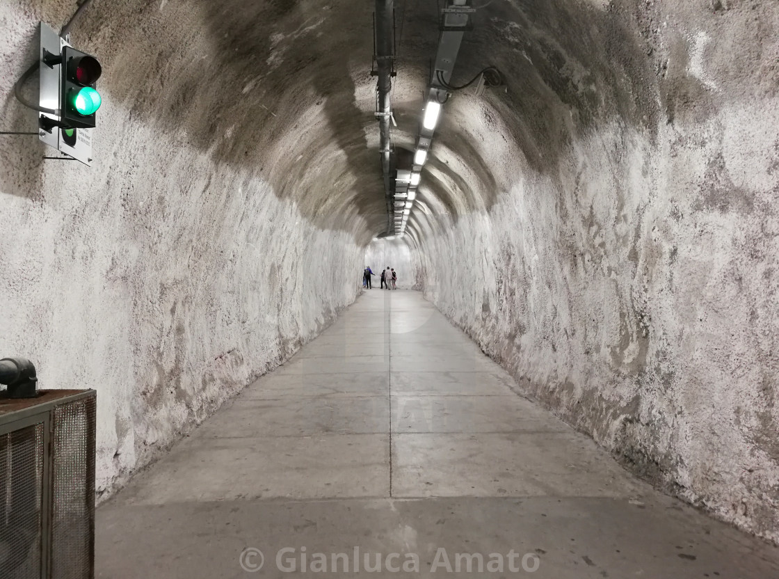 "Tunnel pedonale per Atrani" stock image