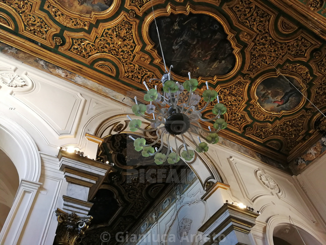 "Amalfi - Lampadario del duomo" stock image