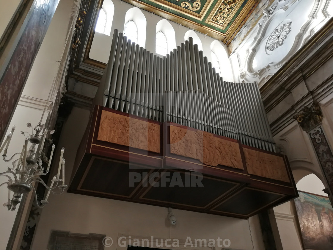 "Amalfi - Organo del duomo" stock image