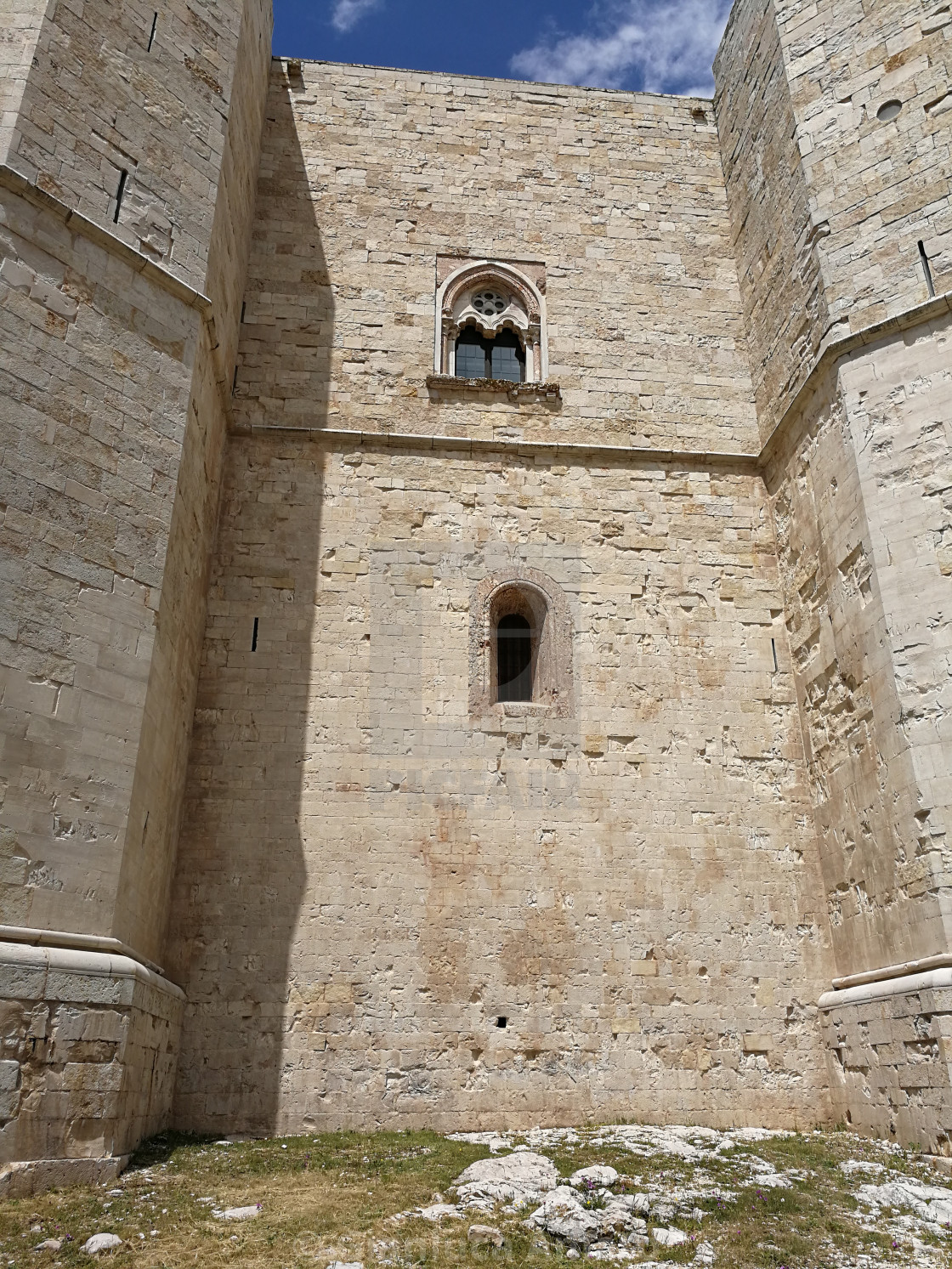 "Andria - Parete di Castel del Monte" stock image