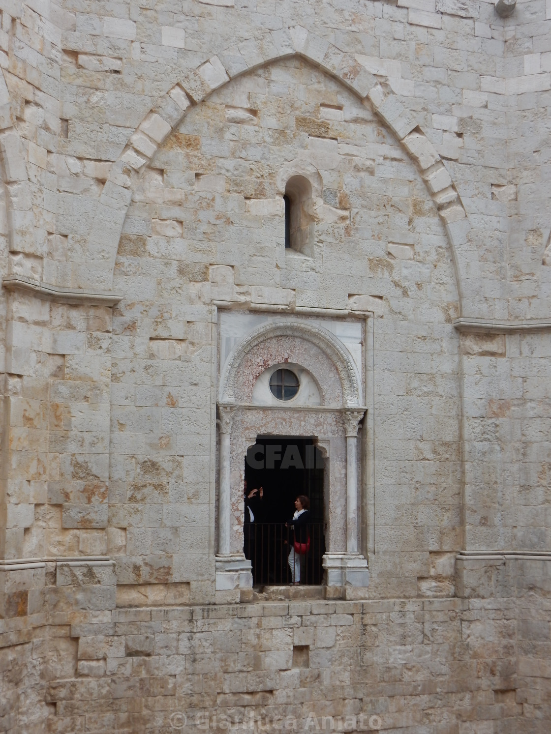 "Andria - Balcone di Castel del Monte" stock image