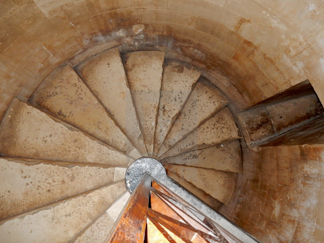 "Andria - Scala di Castel del Monte" stock image