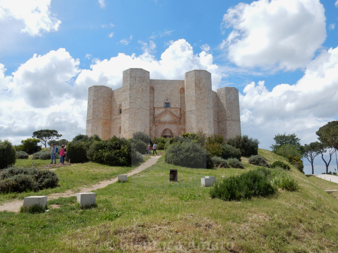 "Andria - Panorama di Castel del Monte" stock image