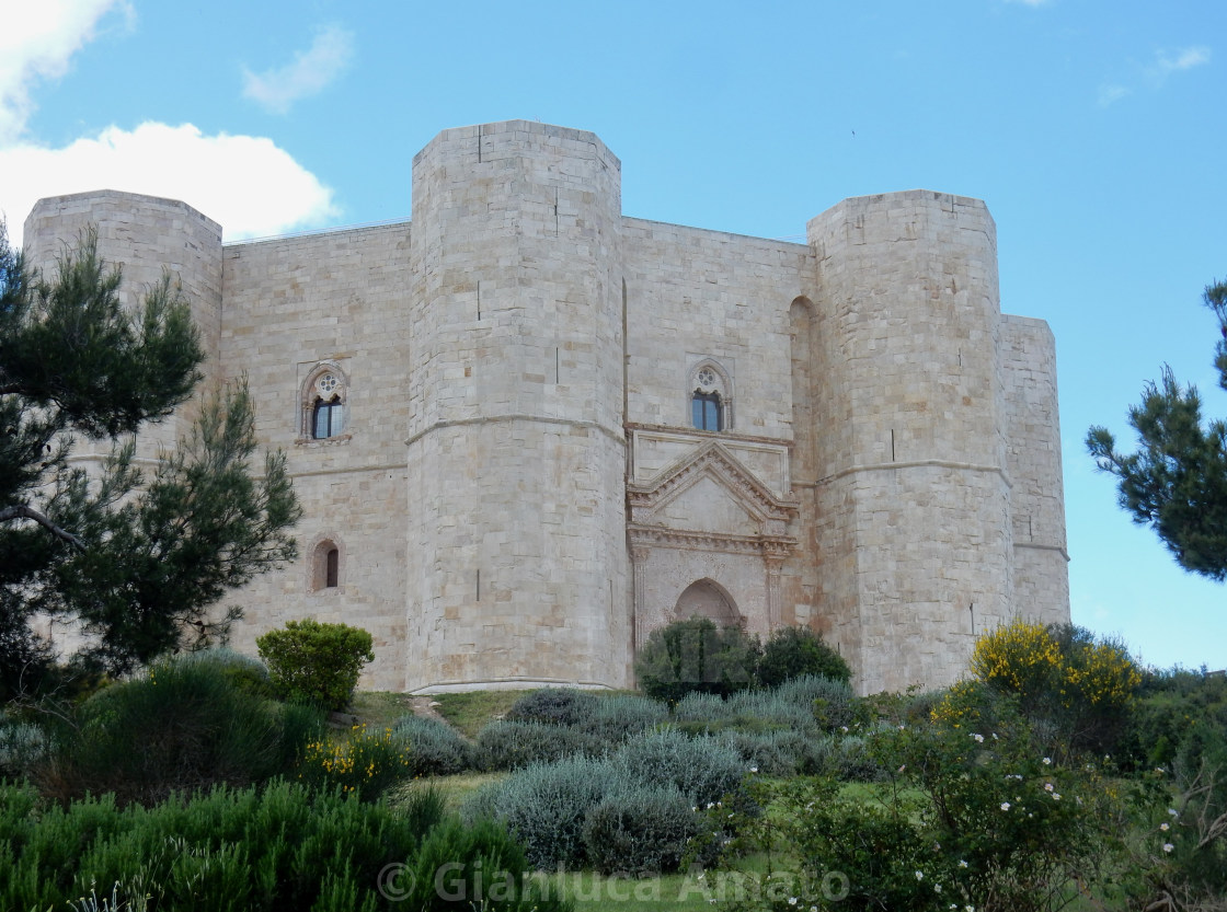 "Andria - Scorcio di Castel del Monte" stock image