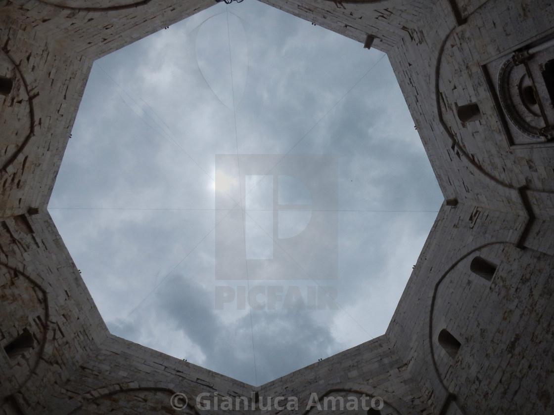 "Andria - Ottagono di Castel del Monte" stock image