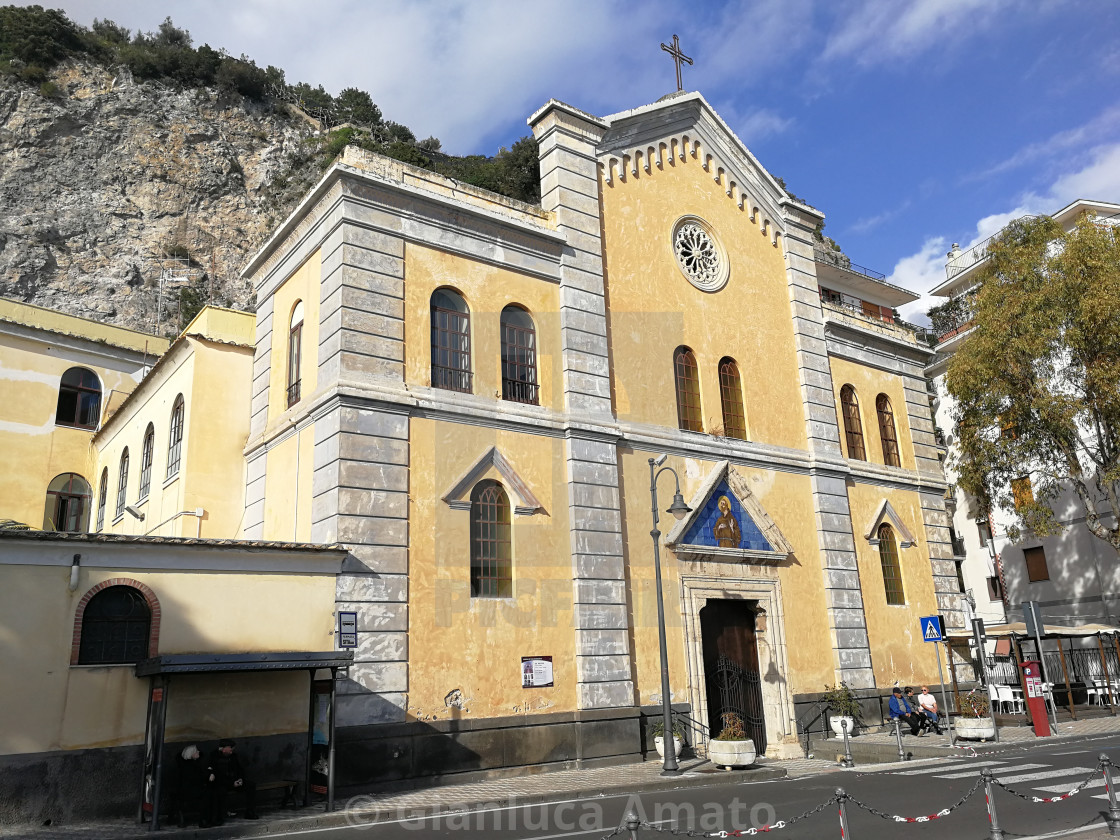 "Maiori - Chiesa di San Francesco" stock image