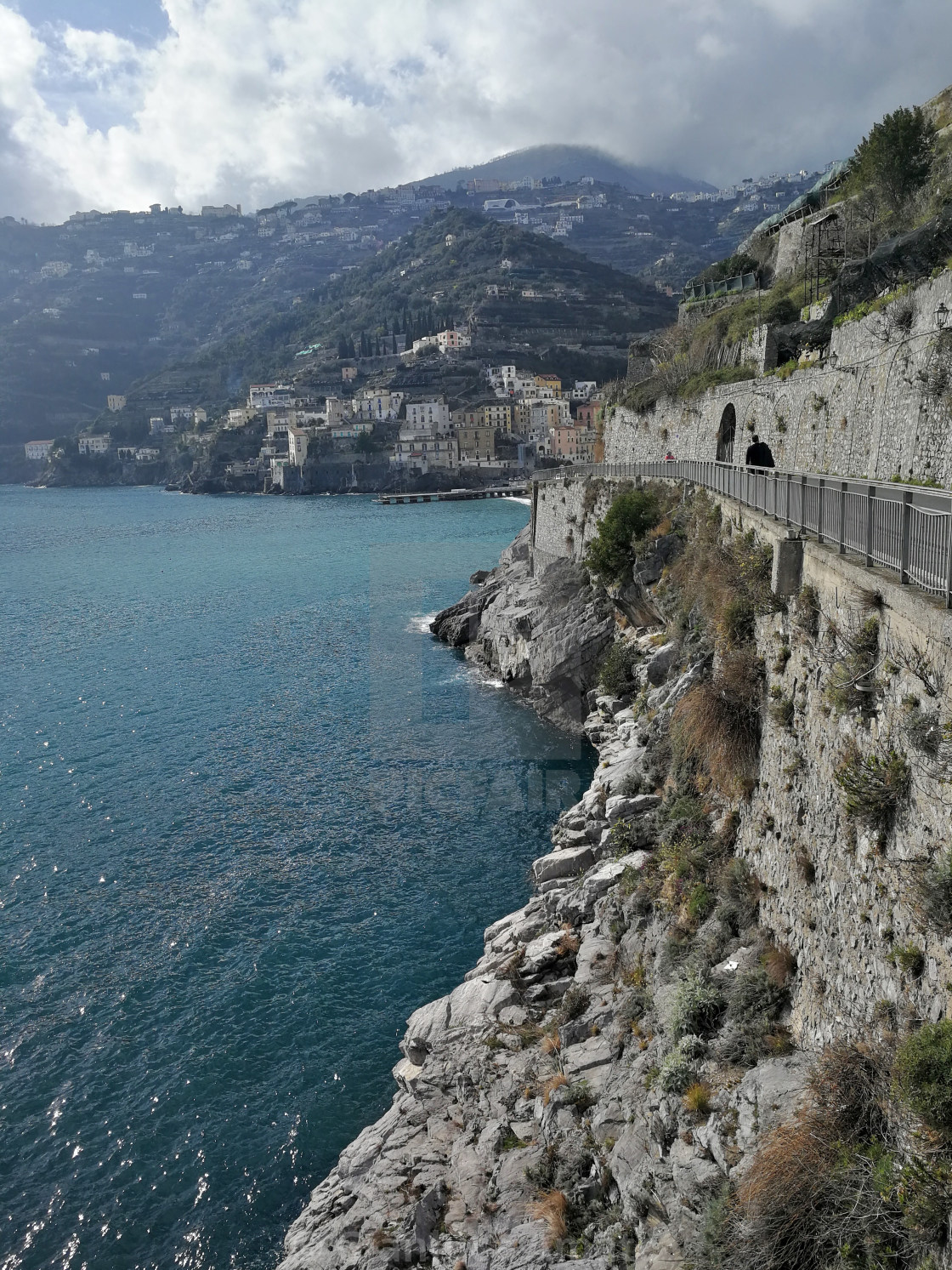 "Costa di Minori" stock image