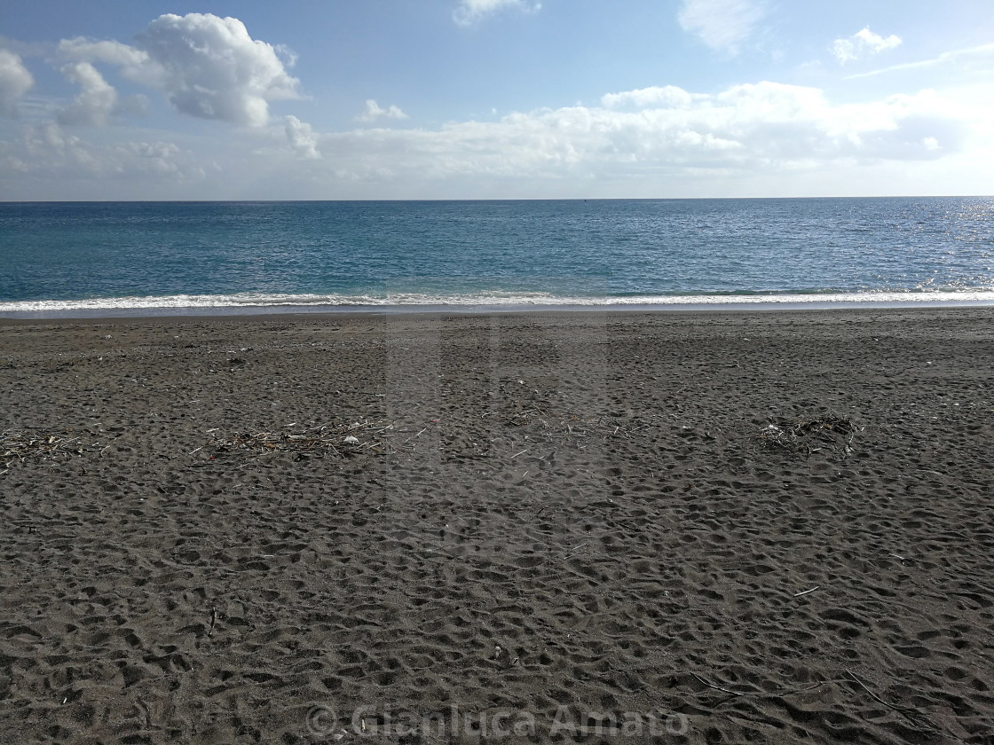 "Spiaggia di Minori in bassa stagione" stock image