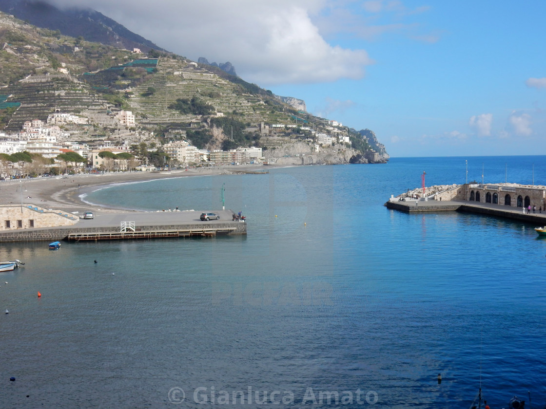 "Porto di Maiori" stock image