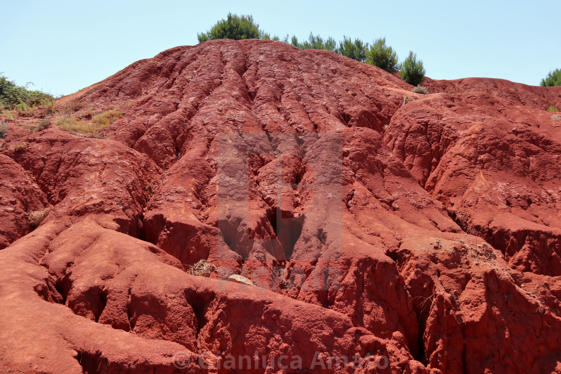 "Otranto - Calanche della cava di bauxite" stock image