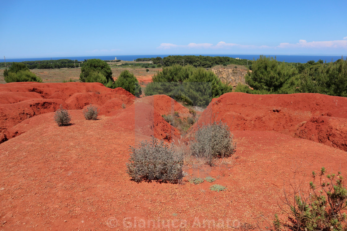 "Otranto - Panorama dalla cava di bauxite" stock image