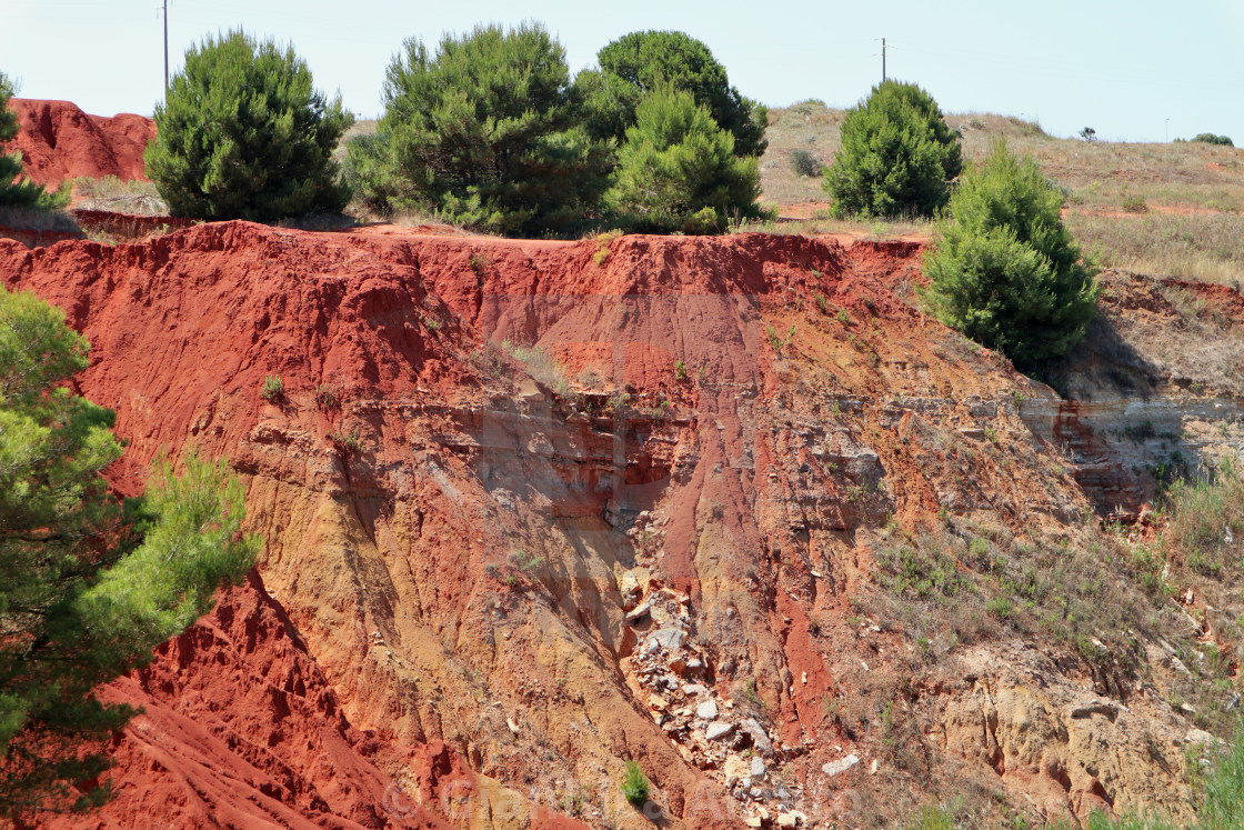 "Otranto - Rupe della cava di bauxite" stock image