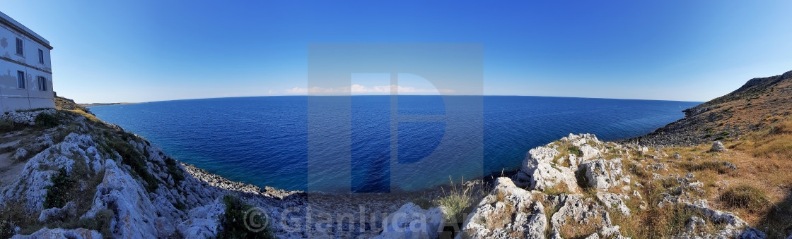 "Otranto - Panoramica da Punta Palascia" stock image