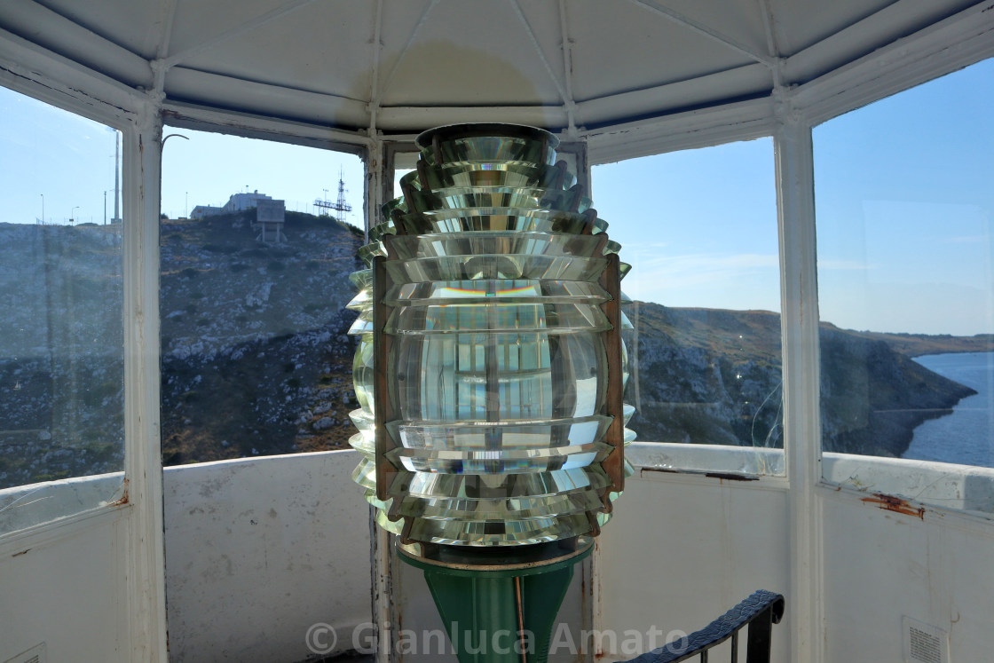 "Otranto - Particolare del Faro di Punta Palascia" stock image